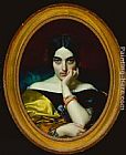 Portrait de Madame Alphonse Karr by Henri Lehmann